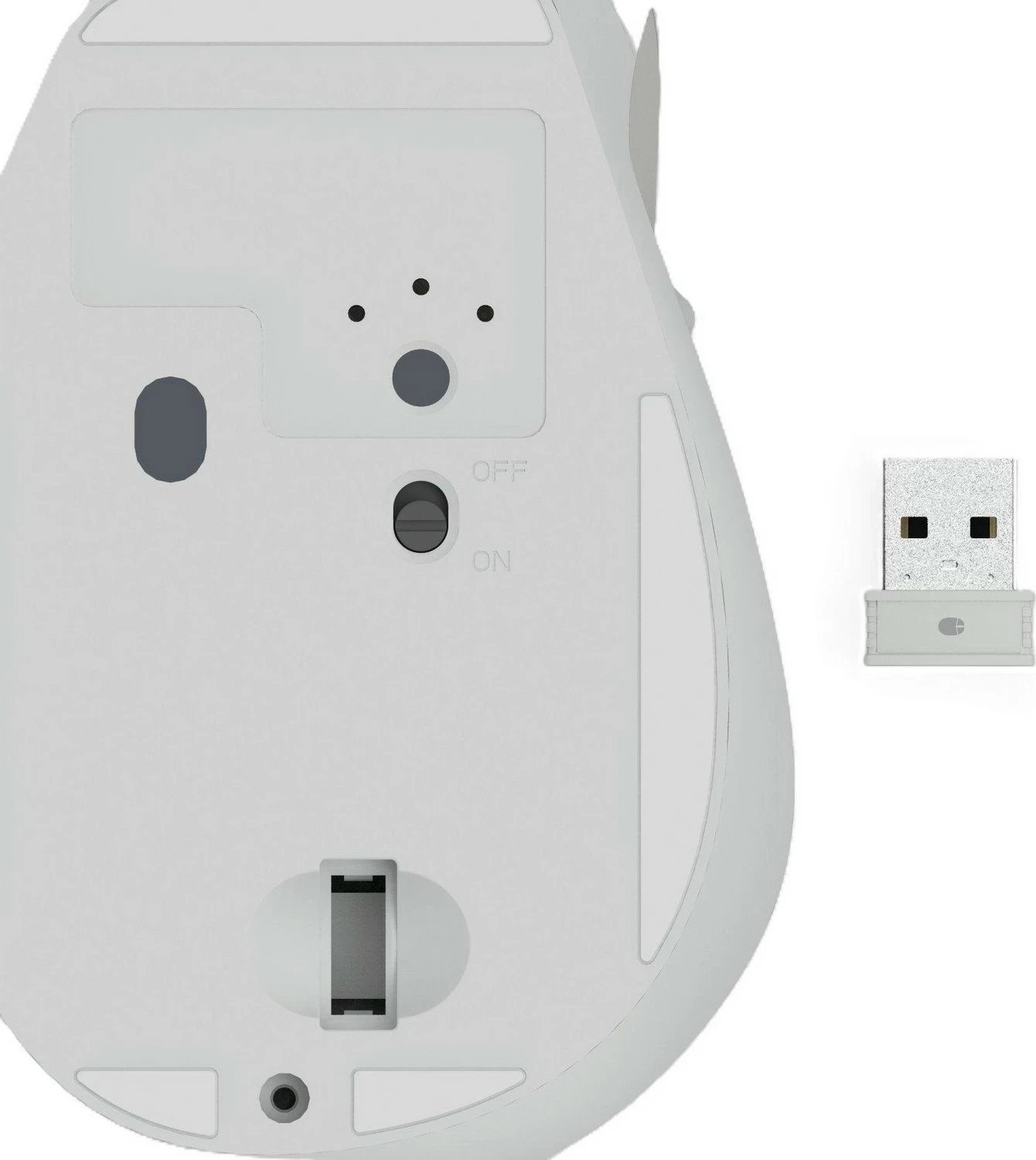 Maus Hama WM-500, wireless, 1600 DPI, i bardhë