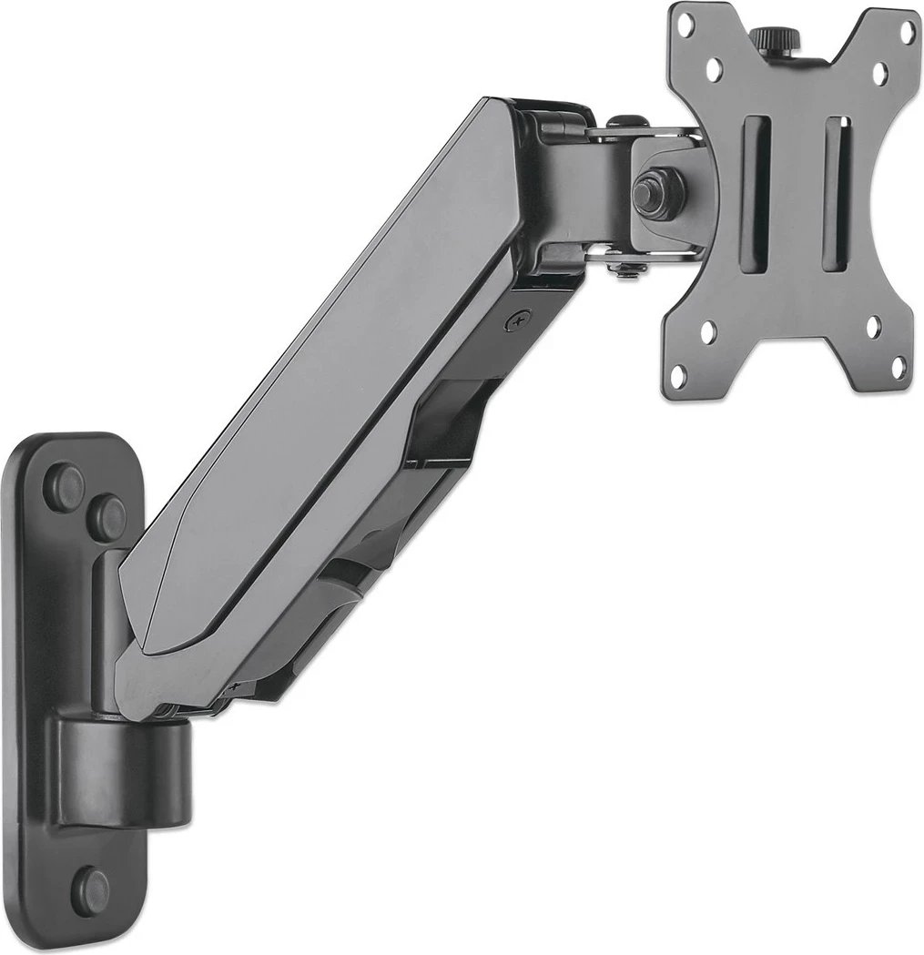 Mbajtëse muri për monitor/TV Manhattan 461603, për 17-32", rregullim lartësie, gri