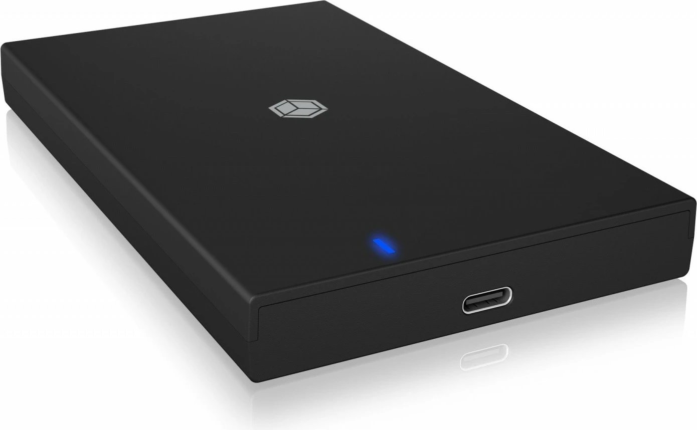 Kasë e jashtme IcyBox IB-200T-C3 për SSD/HDD 2.5", USB 3.2 Gen 1, e zezë