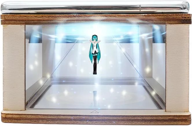 Hologram 3D për telefon mobil