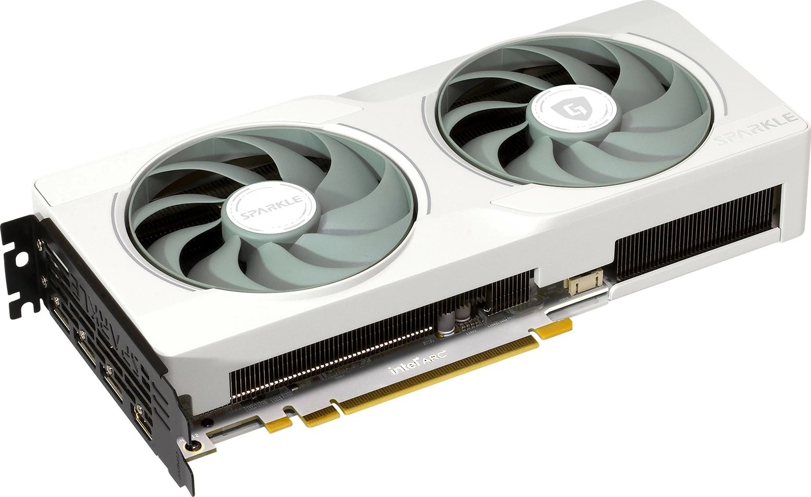 Kartelë grafike Sparkle Arc B570 Guardian Luna OC 10GB, GDDR6, e bardhë