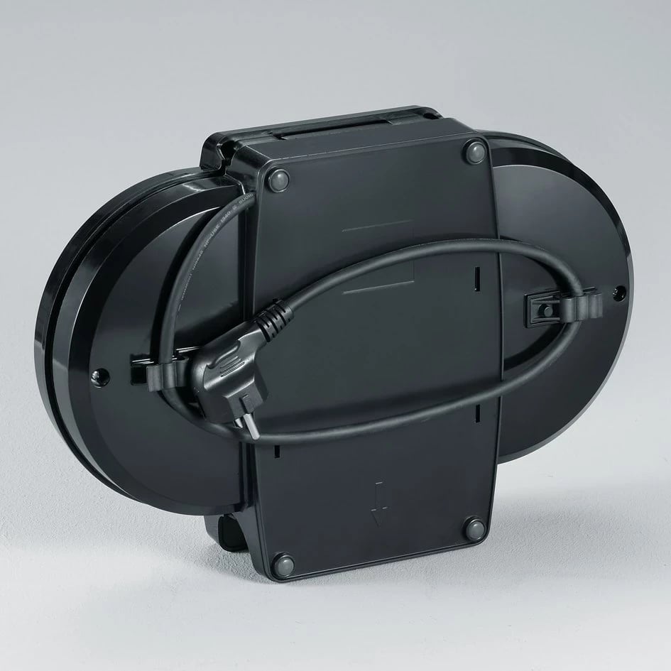 Aparat për waffle Severin WA 2106, 2 copa, 1200 W, e zezë