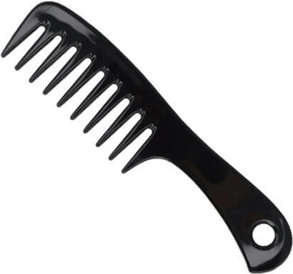 Krehër për flokë Eurostil Barbero Peine Mechas unisex i zi 1 copë
