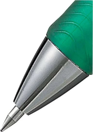 stilolaps me xhel, Pentel EnerGel BL77-DO BL77DO, shkrim i butë, tharje e shpejtë, mekanizëm me shtypje, kapëse metalike, dorezë gome, jeshile
