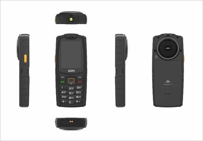 Celular AGM Mobile M6, 4G, 128MB ROM, 48MB RAM, i zi