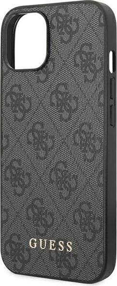 Mbështjellës Guess GUHCP14SG4GFGR për iPhone 14, 6.1", hardcase, gri Mbështjellës Guess GUHCP14SG4GFGR për iPhone 14, 6.1", hardcase, gri