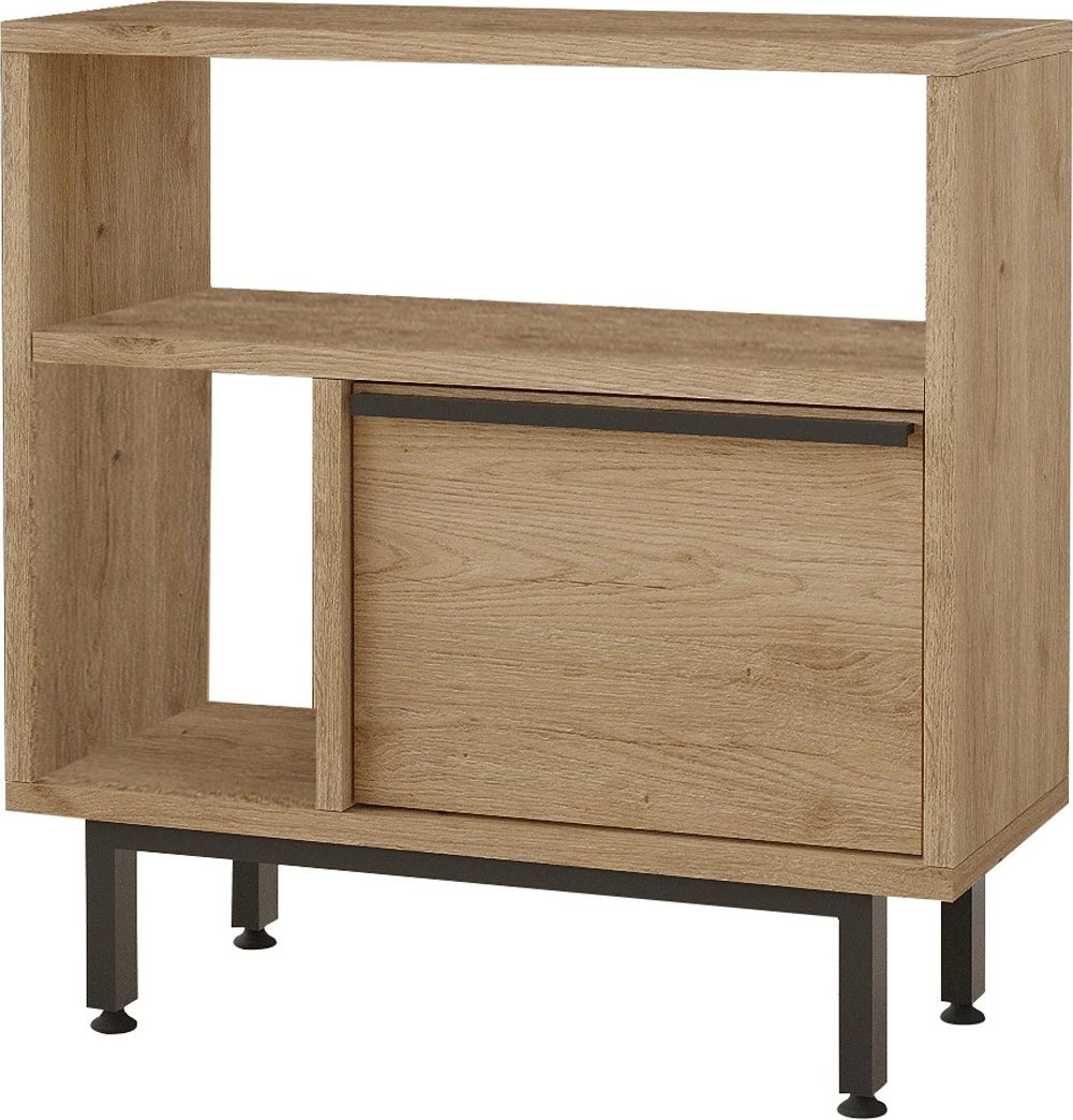 Tavolinë anësore Hanah Home, On6-S, ngjyrë arre