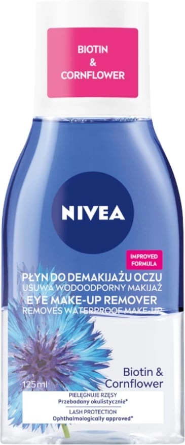 Heqës grimi për sy dyfazësh Nivea për femra 125ml