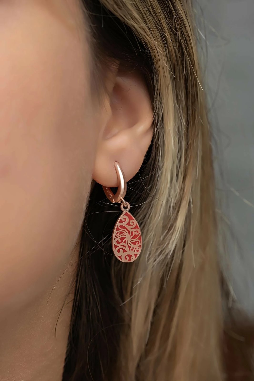 Vathë argjendi, ngjyrë rozë ari dhe e kuqe, Jumeon, NRZ999335