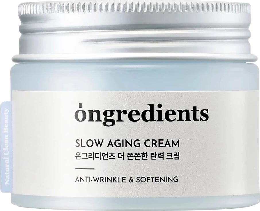 Krem fytyre anti-rrudhë Ongredients Slow Aging Cream për femra, 50ml Krem fytyre anti-rrudhë Ongredients Slow Aging Cream për femra, 50ml