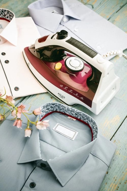 Hekur me avull, Adler AD 5022, 3000 W, shollë çelik inox, vetëpastrim, anti-kalk, vjollcë/zi