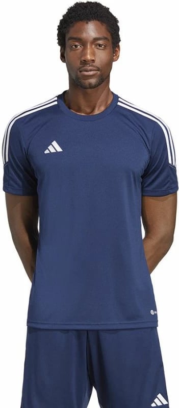 Fanellë adidas për meshkuj, blu marin