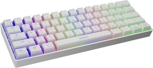 Tastierë Gaming Genesis, e bardhë