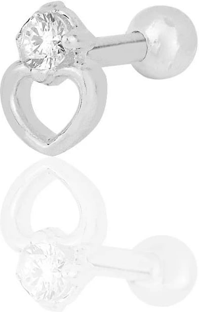 Piercing argjendi, Jumeon, SGTL12209, ngjyrë argjendi