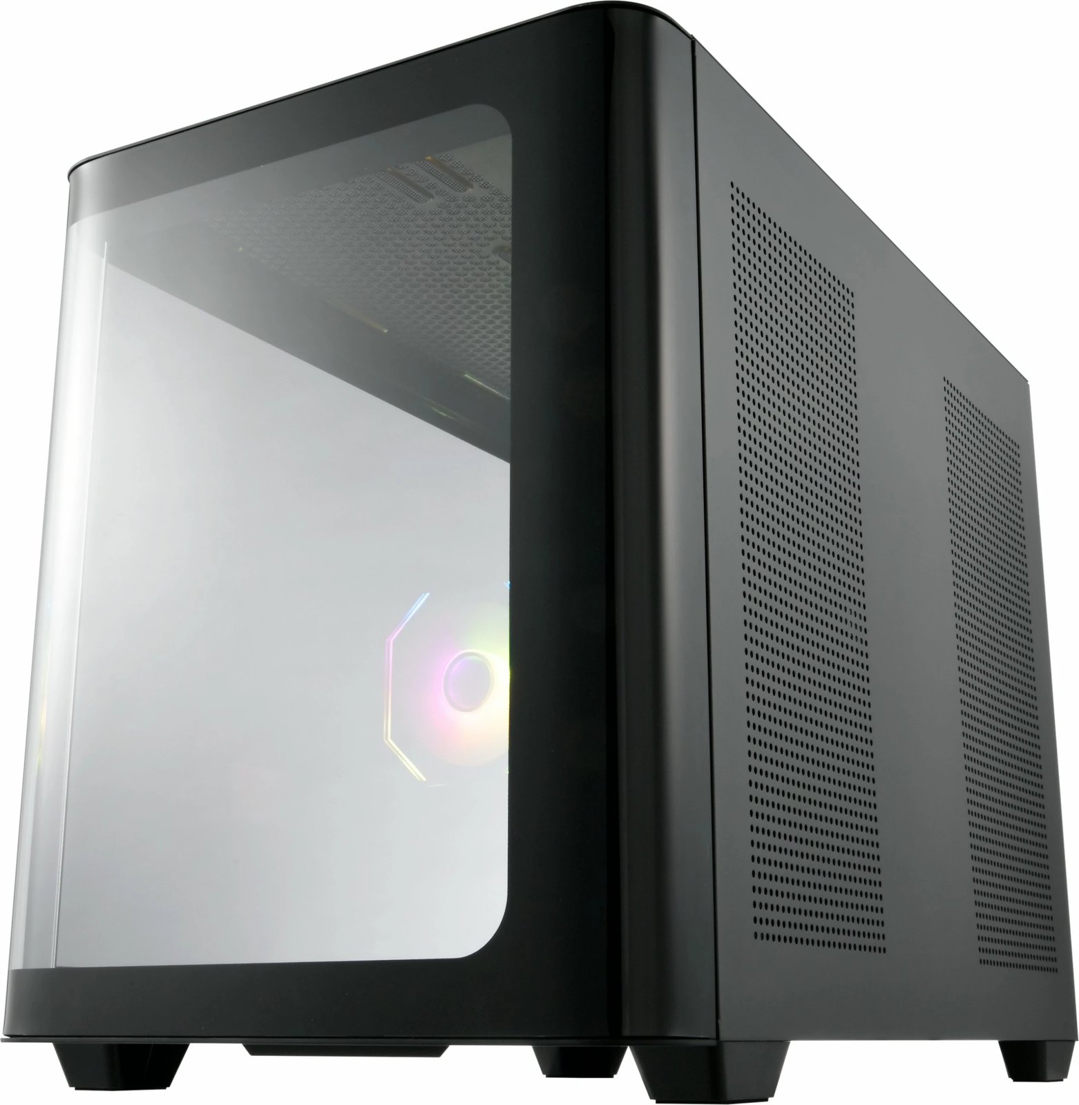 Kasë FSP S380-BA ARGB TG, Midi Tower, e zezë