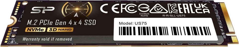 SSD Silicon Power US75, 2 TB, M.2, PCI Express 4.0, i zi