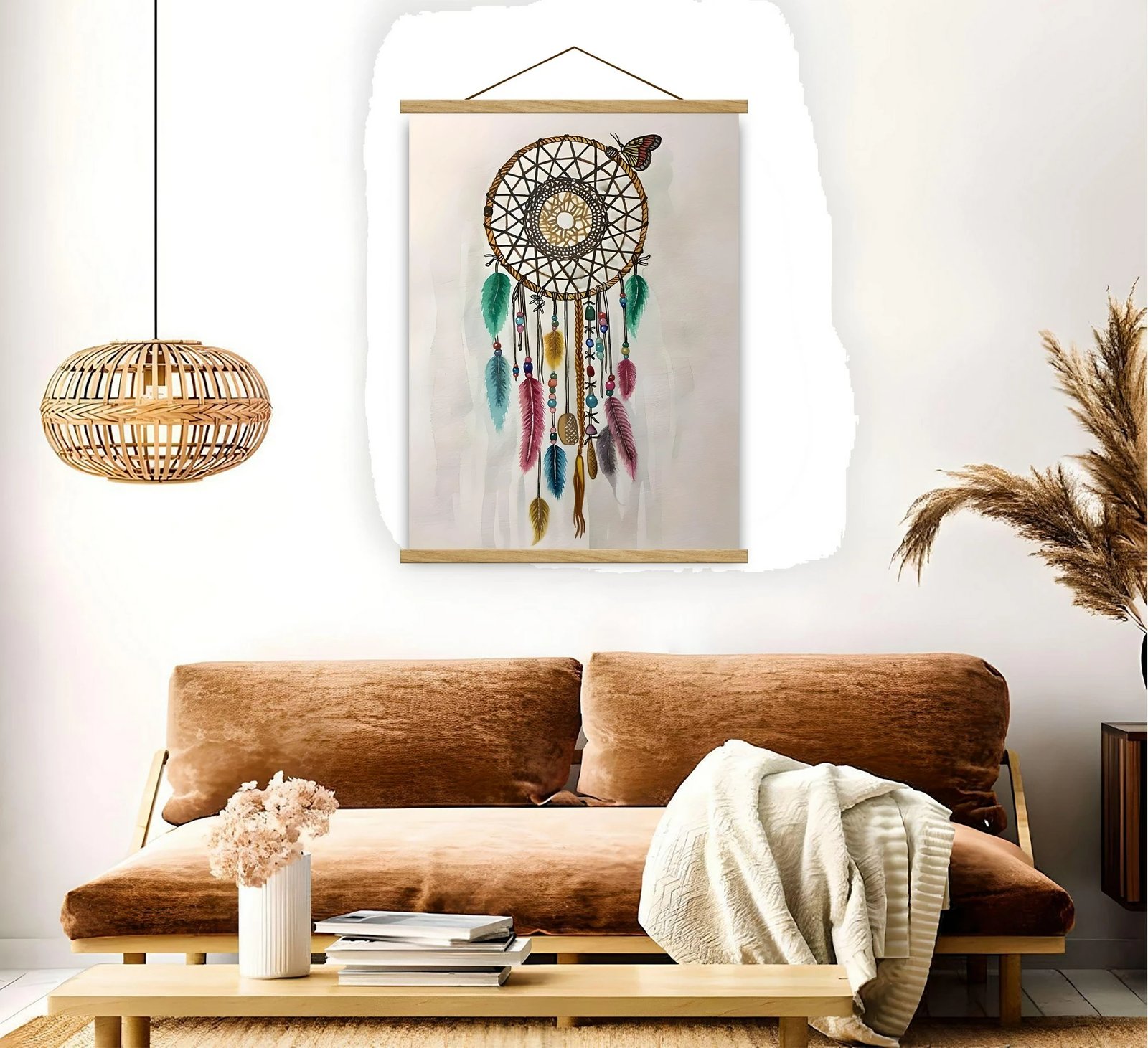 Pikturë dekorative me kornizë, shumëngjyrëshe, Wallity, MRG20, 50x70cm