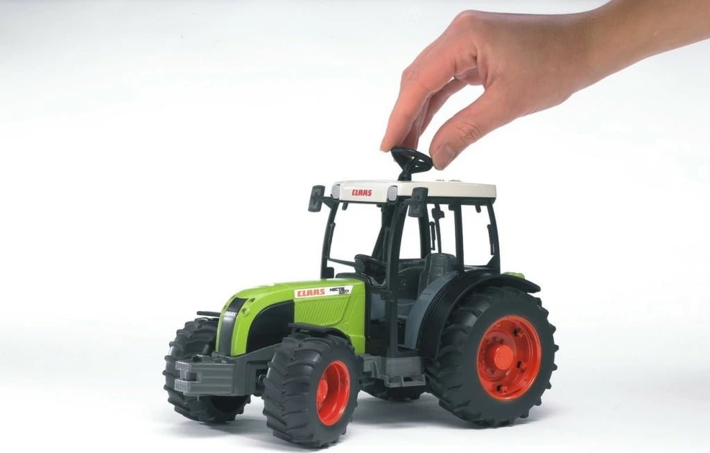 Traktor lodër BRUDER Claas Nectis 267F, plastikë, 1:16, Gjelbër/Kuqe/Bardhë