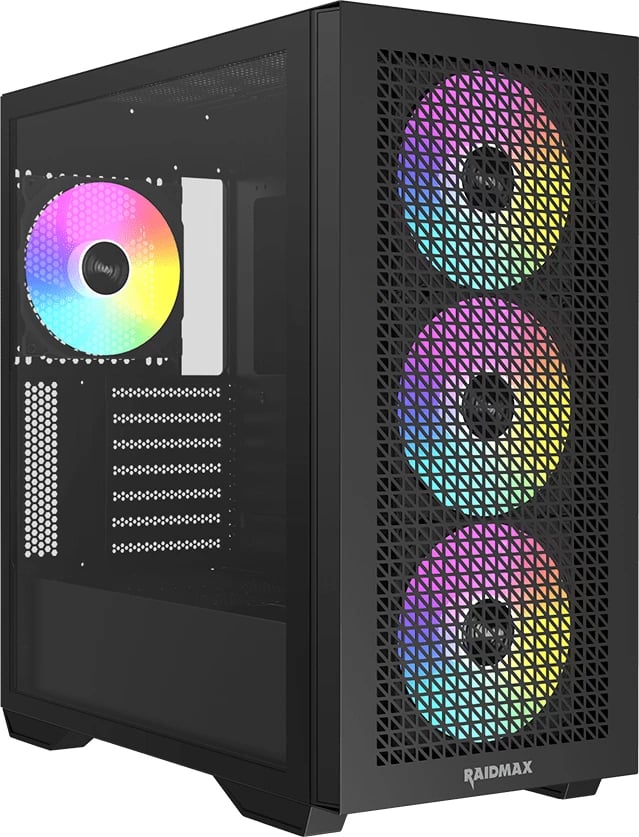 RAIDMAX Meshian X X605 (X605TBF), e zezë