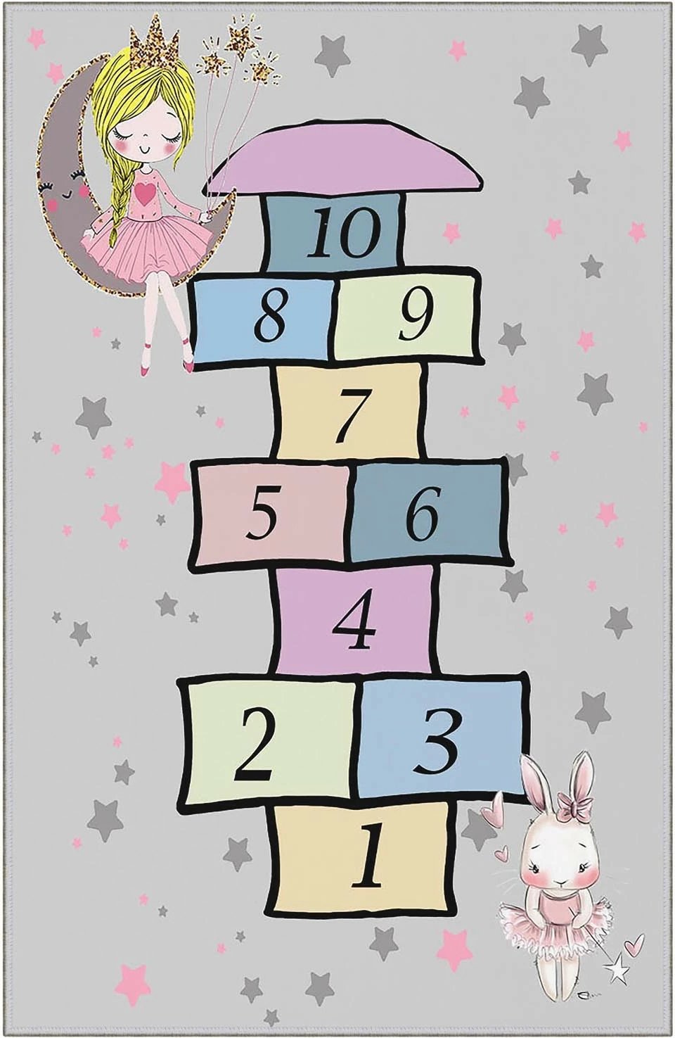 Qilim për fëmijë, shumëngjyrësh, Conceptum Hypnose, HMNT522, 60x100cm