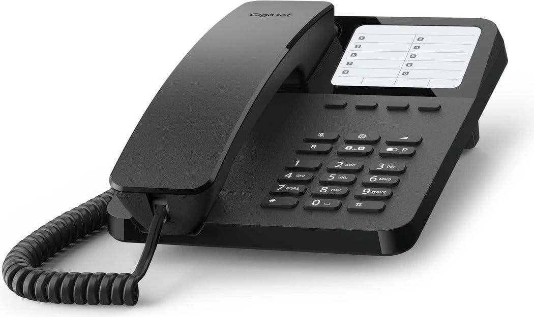 Telefon fiks Gigaset Desk400, me kabllo, i zi