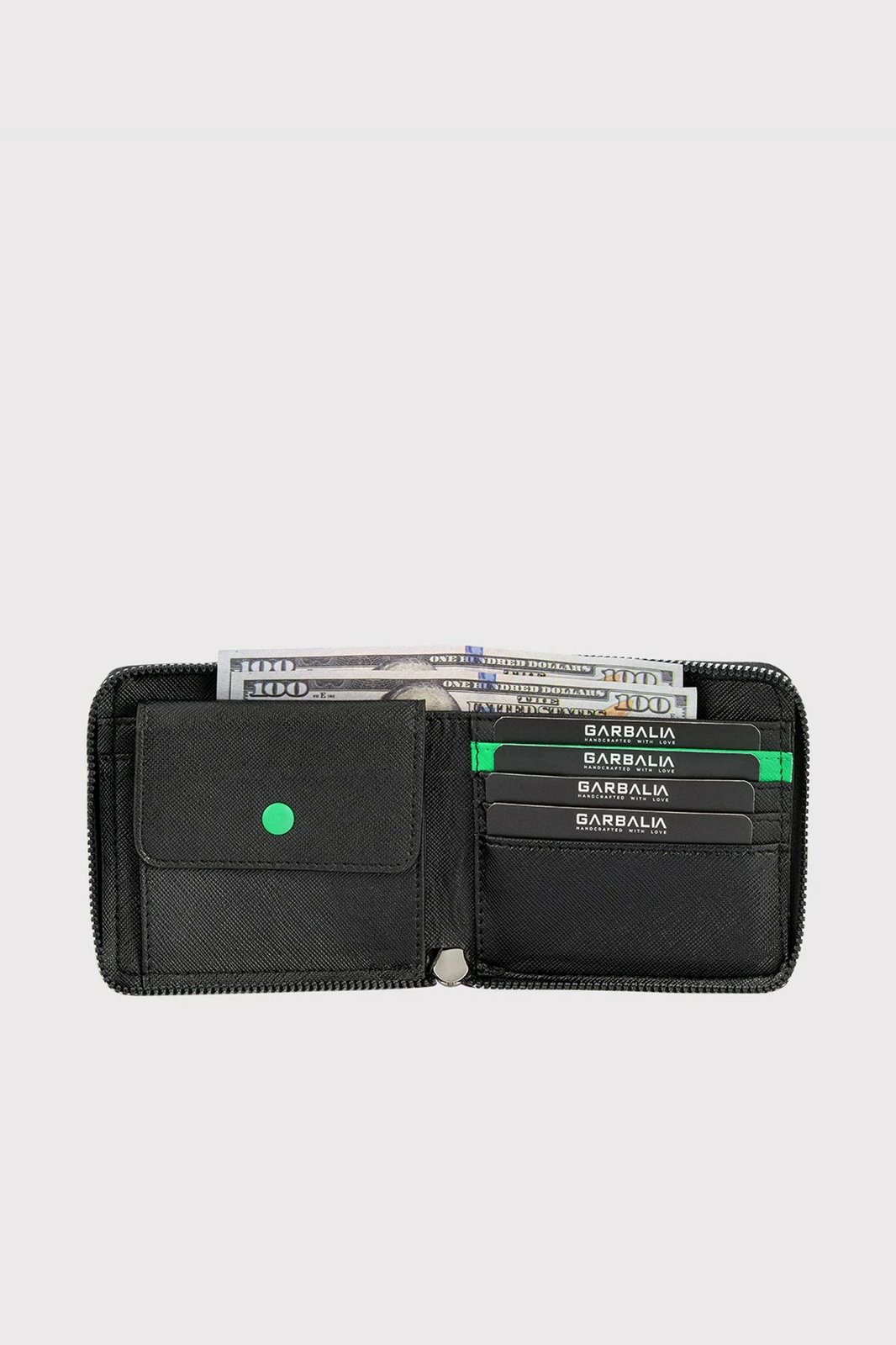 Portofol për gra, Nora, ngjyrë e gjelbër, Zoozie Bags