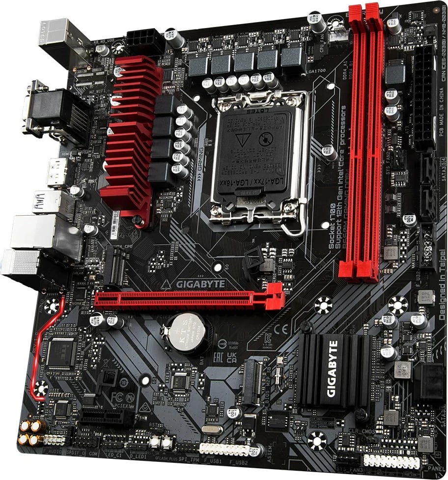 Pllakë amë GIGABYTE B660M GAMING DDR4, Intel B660