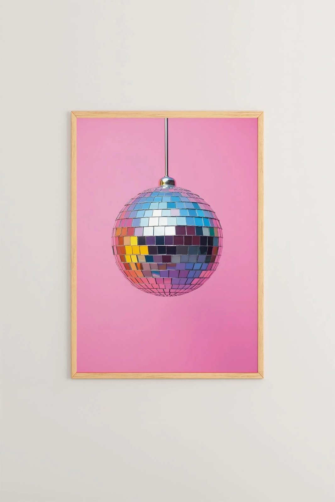 Pikturë dekorative me kornizë, shumëngjyrëshe, Artsrmdl9