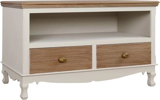 Mbajtëse TV Melody FH7003.01 krem/kafe patinë 100Χ42Χ61