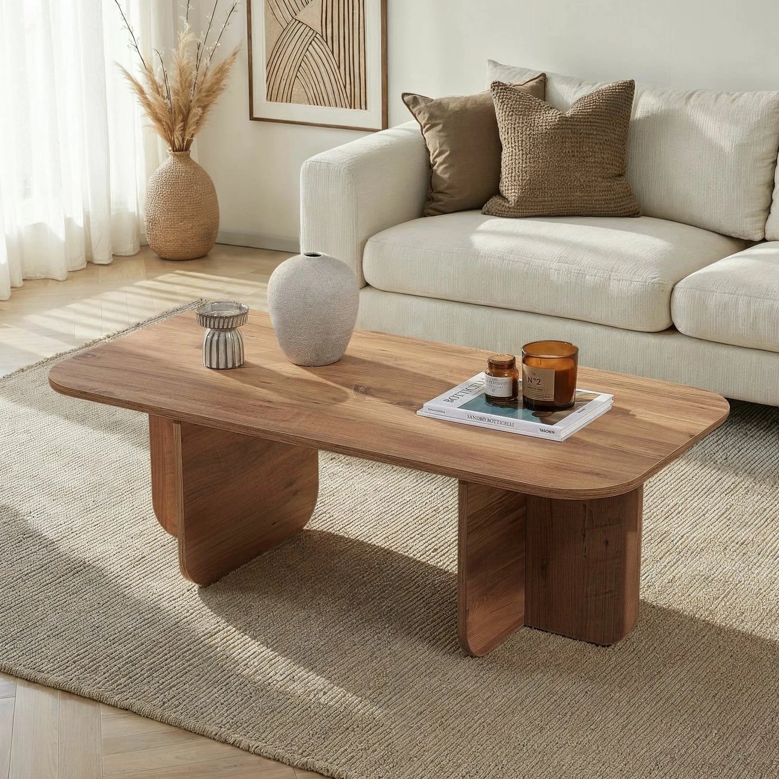 Tavolinë kafeje Nordure, Akira, ngjyrë Atlantic Pine