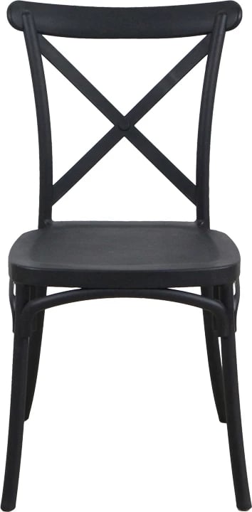 Karrige Crossie pp, ngjyrë e zezë, 38x46.5x82cm