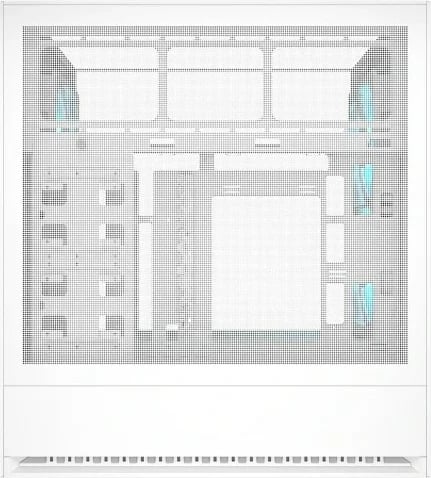 Kasë Cougar OmnyX midi tower, ARGB, e bardhë