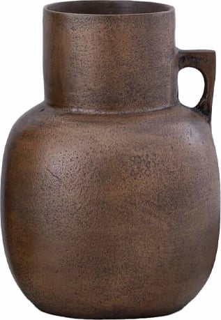 Vazo ALUGLOW, alumin, ngjyrë bronzi, 18x18x24cm