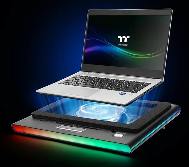 Ftohës laptopi Thermaltake Massive EXTREME NB Cooler, USB, i zi