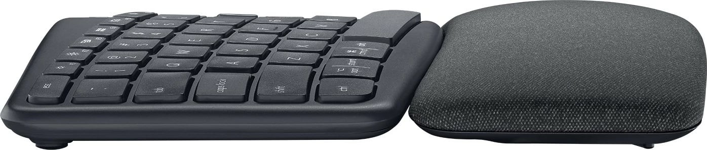 Tastierë Logitech ERGO K860 FOR BUSINESS, wireless, Bluetooth, full-size, grafit
