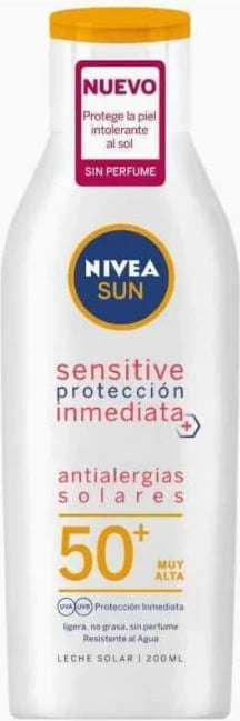 Qumësht për diell unisex NIVEA Sun Sensitive SPF50+, 200ml Qumësht për diell unisex NIVEA Sun Sensitive SPF50+, 200ml
