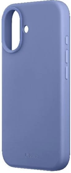 Mbështjellës UNIQ Lino Hue MagClick për iPhone 16, Blu