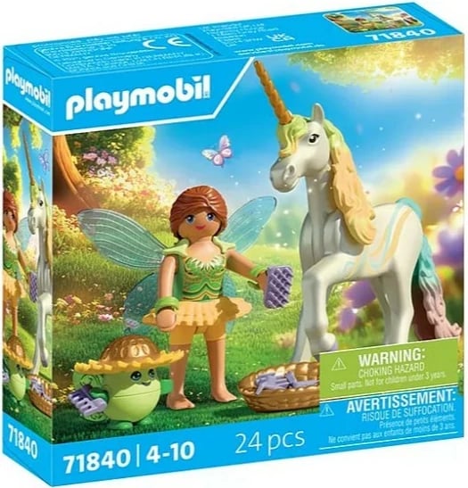 Set figurina Playmobil 71840 Princess Magic Unicorn Rainbow Flower me zanë, 24 copë, plastikë