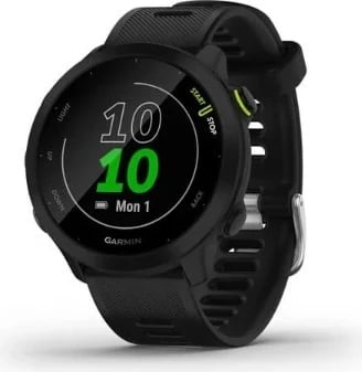 Smartwatch Garmin Forerunner 55, 1.04", e zezë 