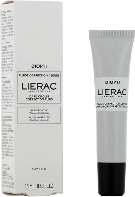 Fluid kundër rrathëve të zinj LIERAC Diopti unisex 15ml