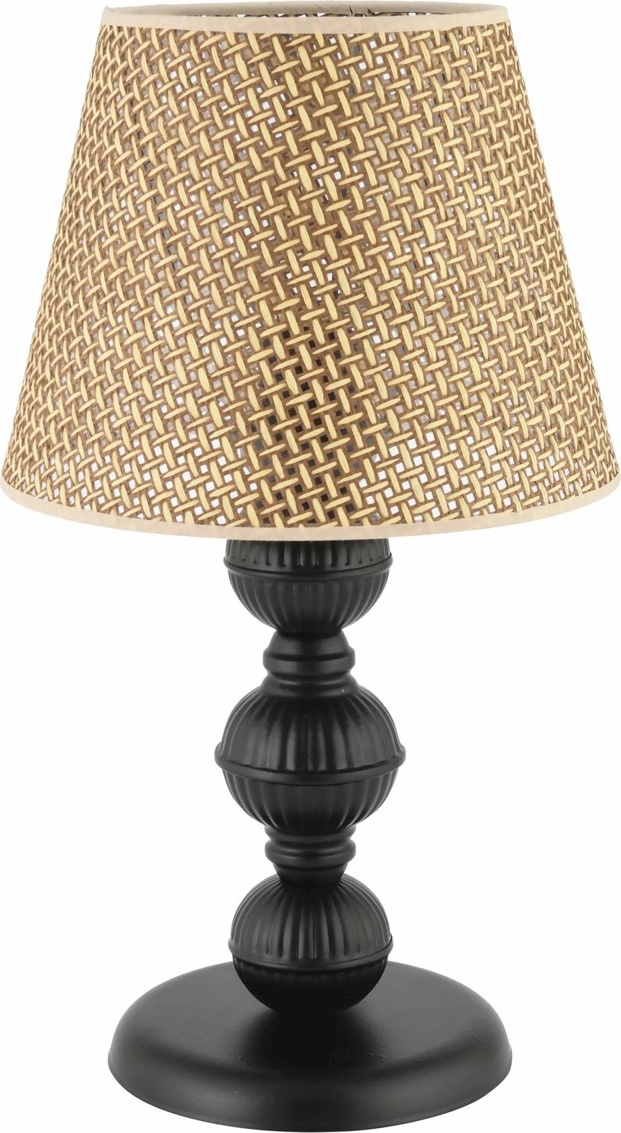 Llambë tavoline Opviq, model 301 Hazeran, ngjyrë camel dhe e zezë