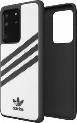 Mbështjellës Adidas OR Molded Case për Samsung Galaxy S20 Ultra, Bardhë e Zi