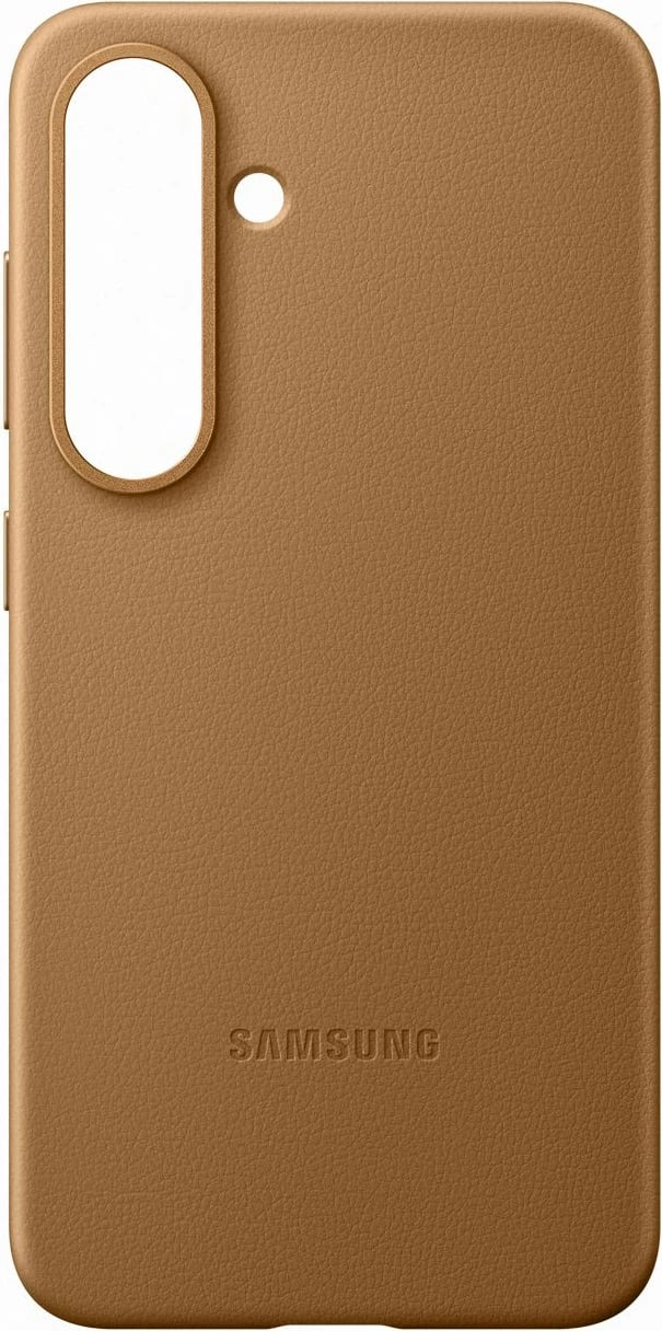 Mbështjellës Samsung KindSuit Case EF-VS931PFEGWW për Galaxy S25, eko-lëkurë, ari