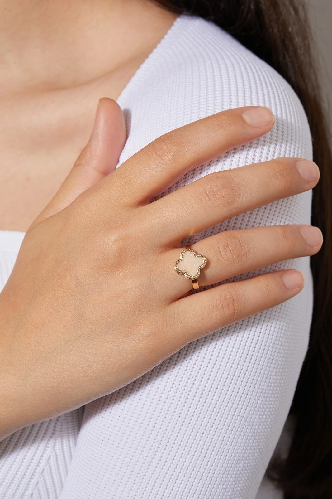 Unazë metalike ngjyrë ari Elika, CY9853