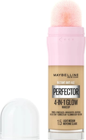 Fondatinë për femra Maybelline Instant Perfector 4in1 Glow 1.5 Light Medium 20ml