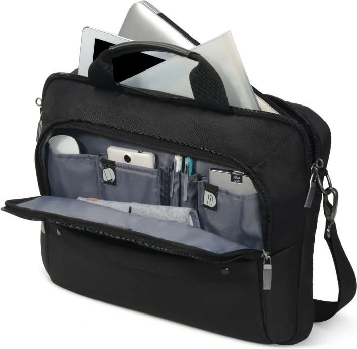 Çantë messenger DICOTA Eco Slim Case SELECT 14.1 inç, e zezë