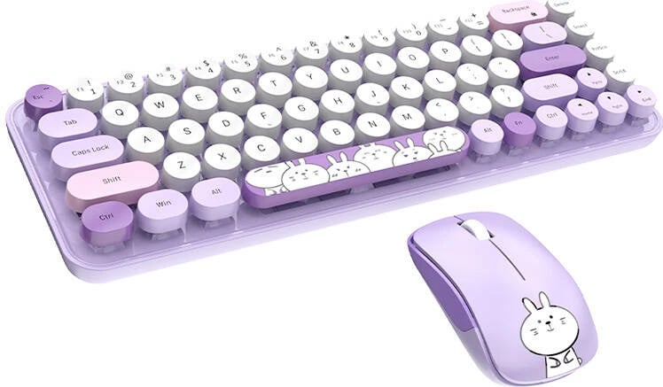 Set tastierë + maus wireless MOFII iBean Pro, vjollcë