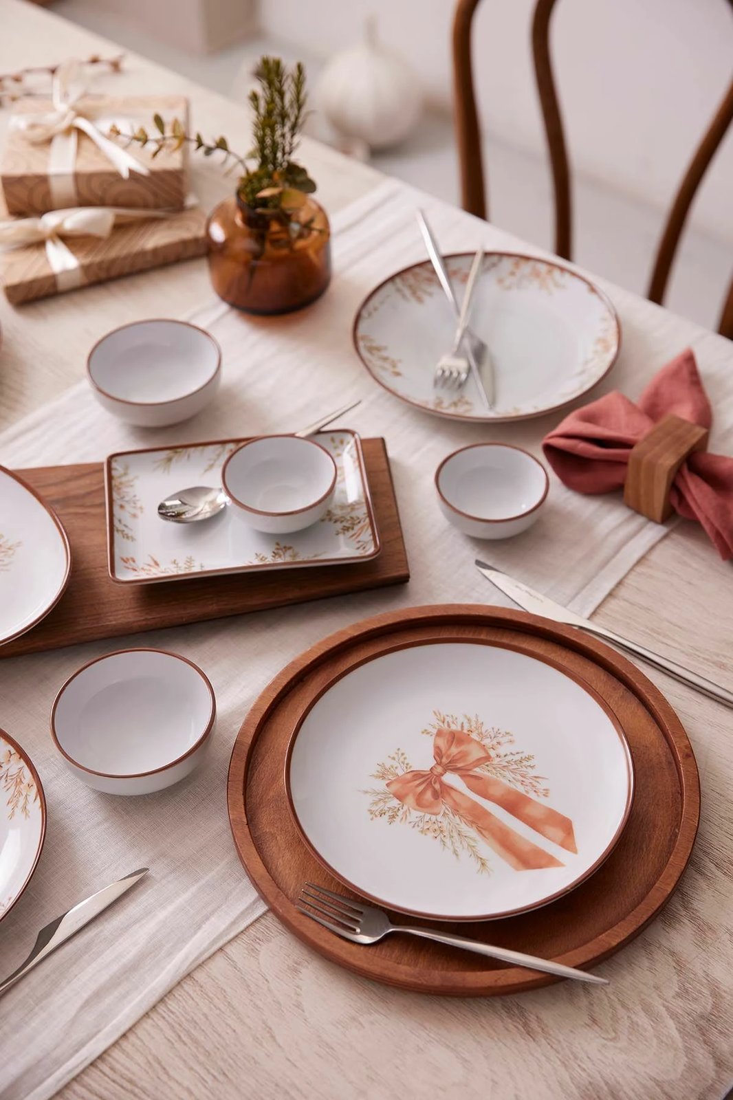 Set mëngjesi 14 pjesësh, Hermia, portokalli, 2100002913001