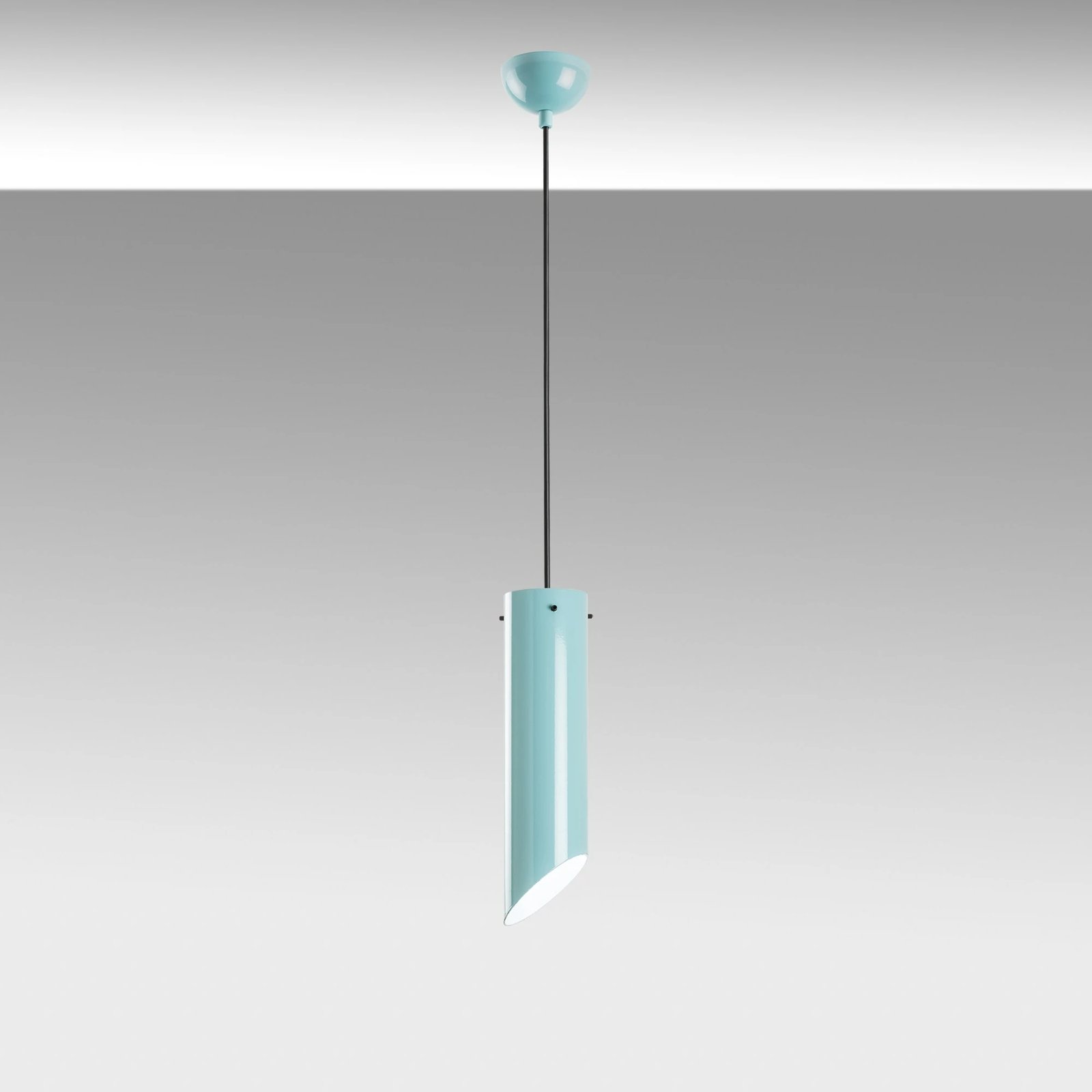 Llambë tavani Opviq, Kesikboru, ngjyrë turquoise Llambë tavani Opviq, Kesikboru, ngjyrë turquoise