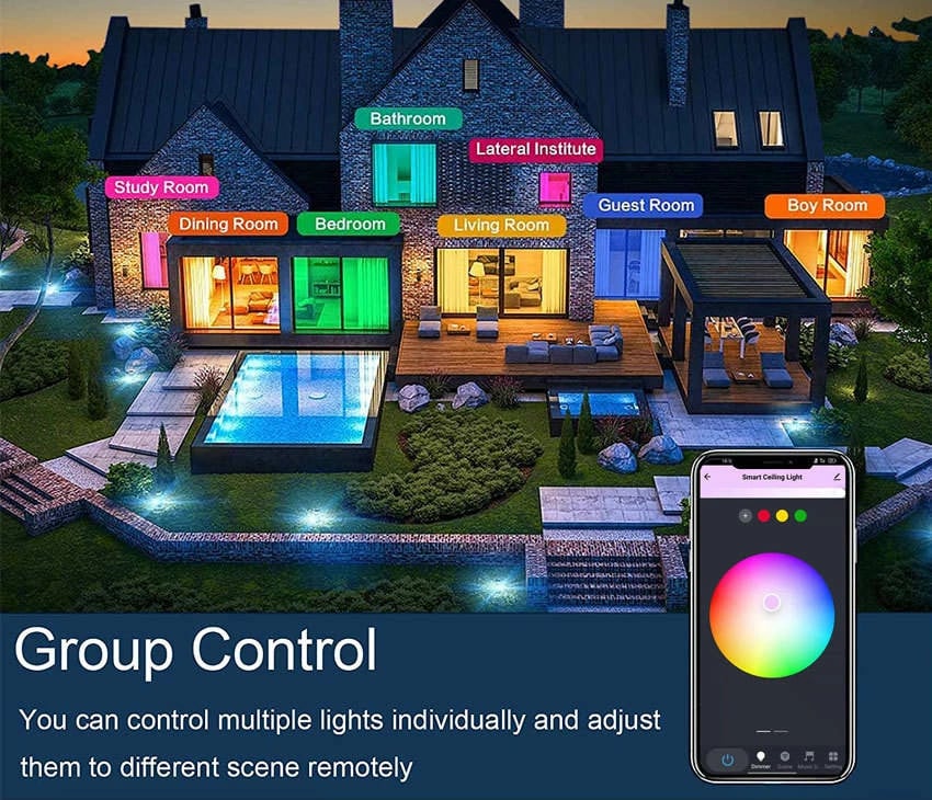 Llambë Tavani Smart Led SONIT Ceiling Bulb-WIFI